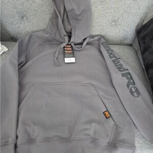 Timberland WOMENS Gray PRO Hooded Pullover Sweatshirt